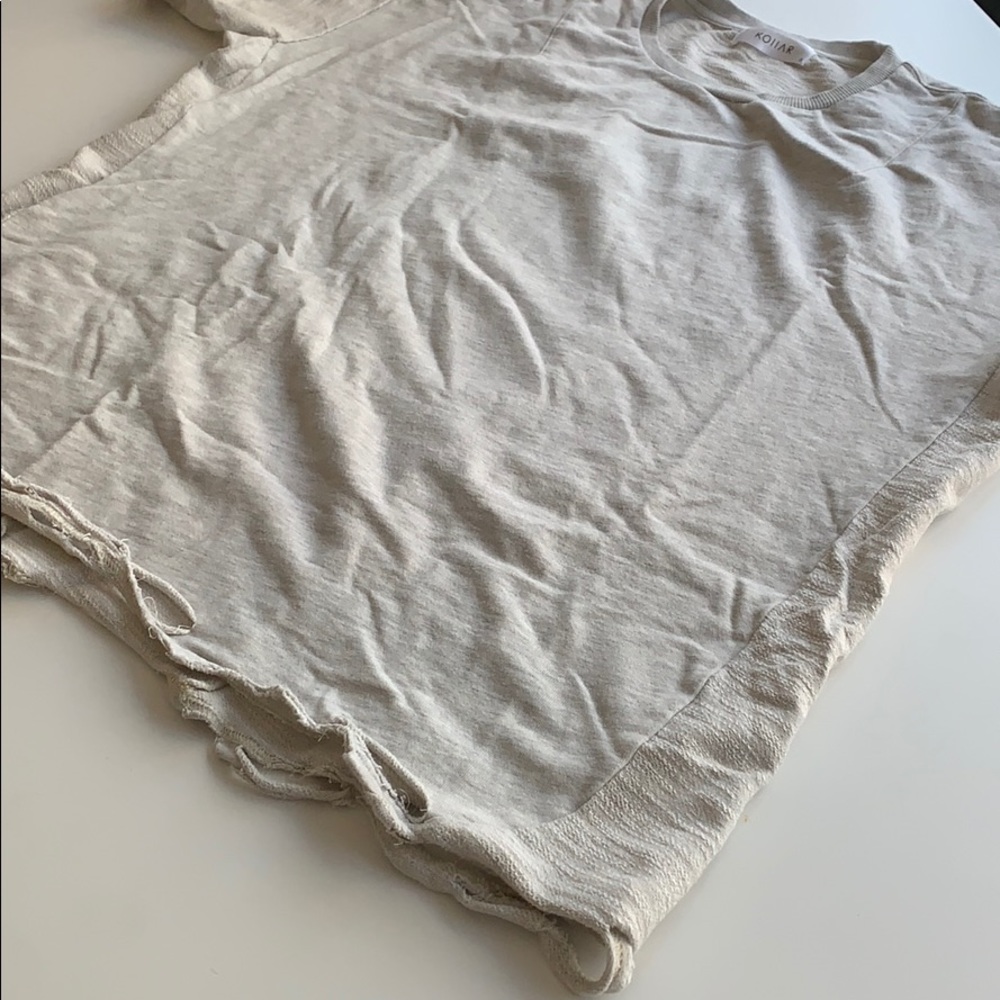 KOLLAR OVERSIZED DISTRESSED TEE